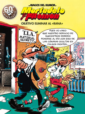 cover image of Mortadelo y Filemón. Objetivo eliminar al «Rana» (Magos del Humor 190)